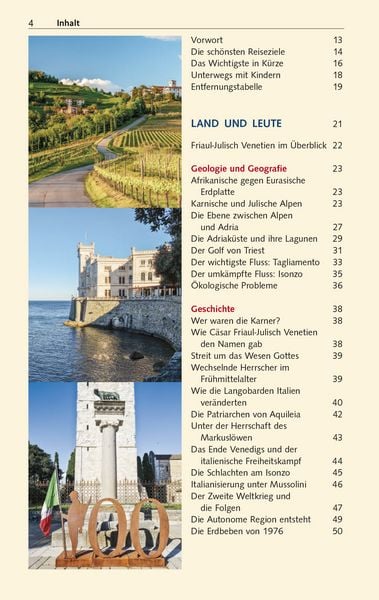 Produktbild: TRESCHER Reisef&uuml;hrer Friaul - Julisch Venetien