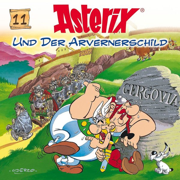 Asterix - CD. Hörspiele / 11: Asterix und der Arvernerschild - René Goscinny,Albert Uderzo, CD, 9783829116862
