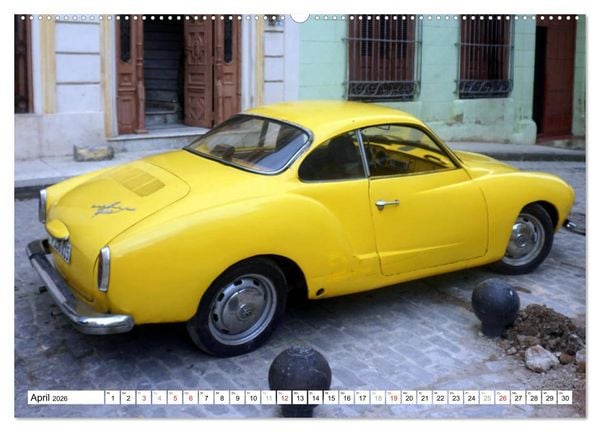 Produktbild: KARMANN GHIA - Auto-Legenden (hochwertiger Premium Wandkalender 2026 DIN A2 quer), Kunstdruck in Hochglanz
