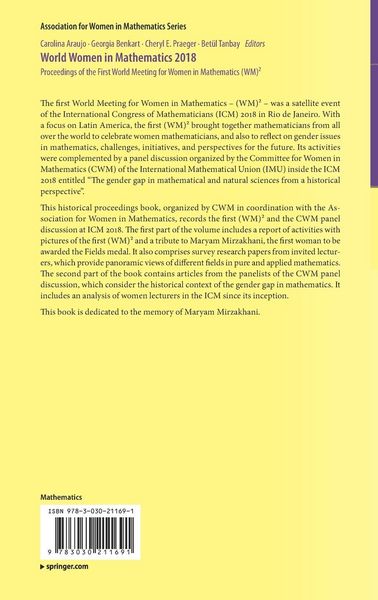 Produktbild: World Women in Mathematics 2018