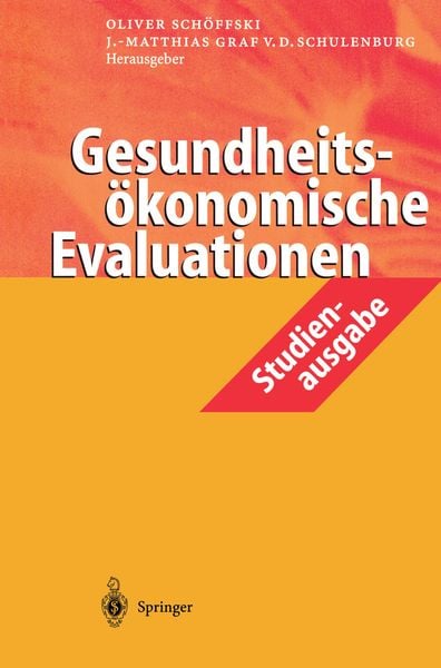 Produktbild: Gesundheits&ouml;konomische Evaluationen