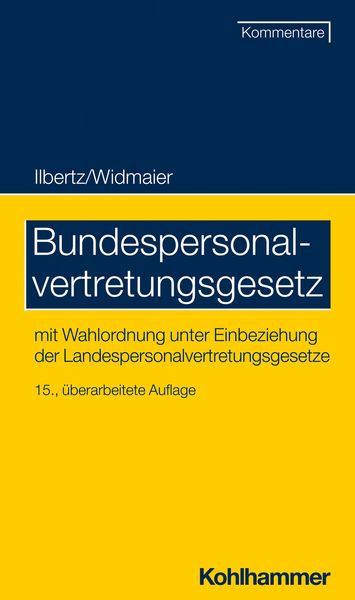 Produktbild: Bundespersonalvertretungsgesetz
