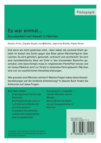 Produktbild: Es war einmal... Grausamkeit und Gewalt in M&auml;rchen