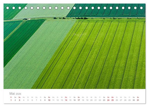 Produktbild: Harzvorland Luftbilder 2026 (Tischkalender 2026 DIN A5 quer), CALVENDO Monatskalender
