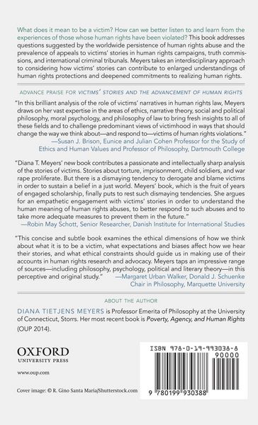Produktbild: Victims' Stories and the Advancement of Human Rights