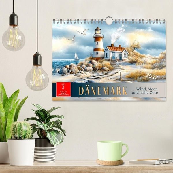 Produktbild: D&auml;nemark - Wind, Meer und stille Orte (Wandkalender 2027 DIN A4 quer), CALVENDO Monatskalender