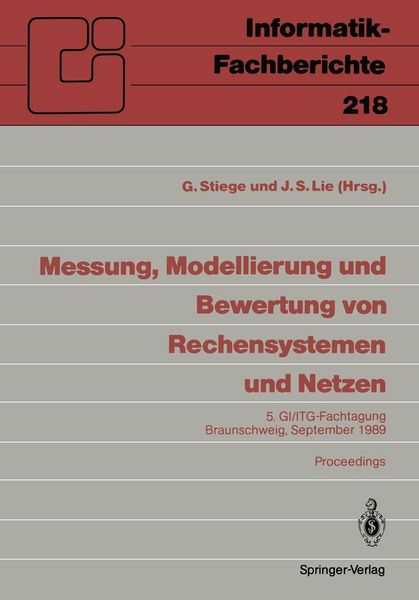 Produktbild: Messung, Modellierung und Bewertung von Rechensystemen und Netzen