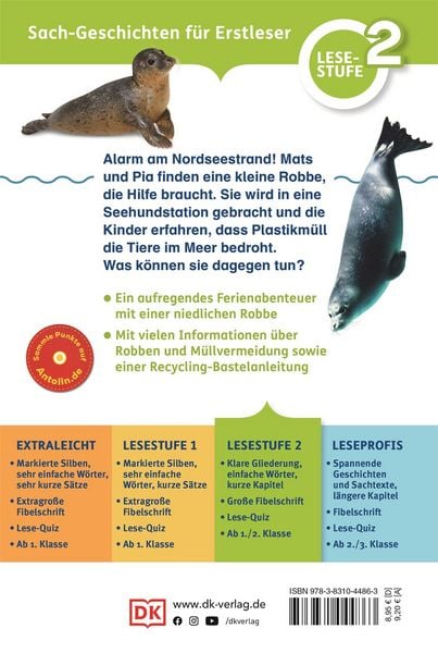 Produktbild: SUPERLESER! Mats und Pia retten eine Robbe