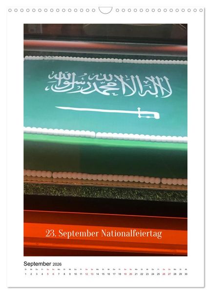 Produktbild: Wundersch&ouml;nes Saudi-Arabien Traditionen und Chancen im K&ouml;nigreich (Wandkalender 2026 DIN A3 hoch), CALVENDO Monatskalender