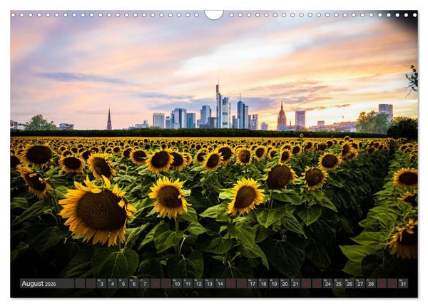 Produktbild: Frankfurts sch&ouml;nste Orte (Wandkalender 2026 DIN A3 quer), CALVENDO Monatskalender