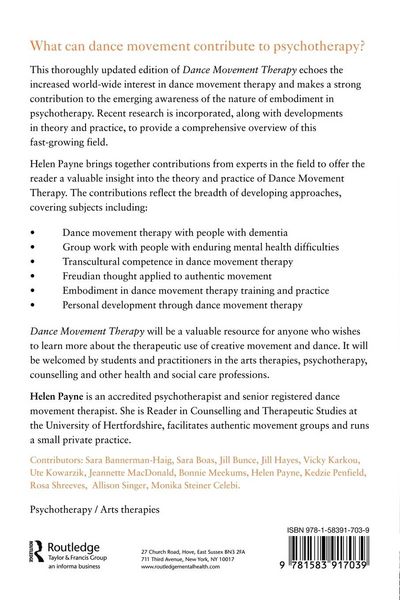 Produktbild: Dance Movement Psychotherapy