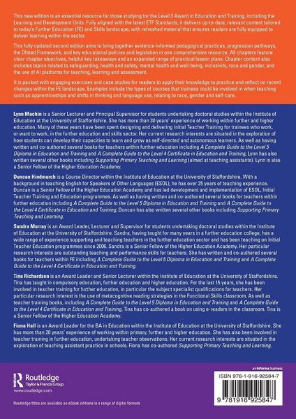 Produktbild: A Concise Guide to the Level 3 Award in Education and Training