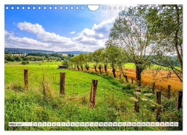 Produktbild: Naturpark Reinhardswald - Wo die Sababurg auf die Weser trifft (Wandkalender 2027 DIN A4 quer), CALVENDO Monatskalender
