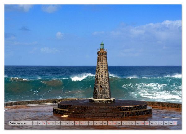 Produktbild: Teneriffa - Insel der Gl&uuml;ckseligen (hochwertiger Premium Wandkalender 2026 DIN A2 quer), Kunstdruck in Hochglanz