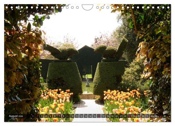 Produktbild: Schl&ouml;sser und G&auml;rten in England (Wandkalender 2026 DIN A4 quer), CALVENDO Monatskalender
