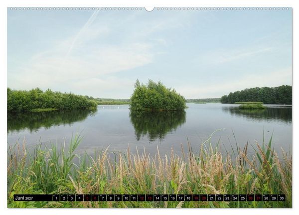 Produktbild: Naturparadies Mei&szlig;endorfer Teiche &ndash; Rund um den H&uuml;ttensee (hochwertiger Premium Wandkalender 2027 DIN A2 quer), Kunstdruck in Hochglanz