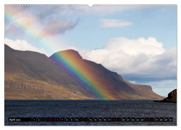 Produktbild: Stimmungsvolles Island (hochwertiger Premium Wandkalender 2026 DIN A2 quer), Kunstdruck in Hochglanz