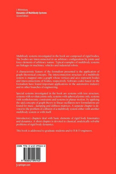 Produktbild: Dynamics of Multibody Systems