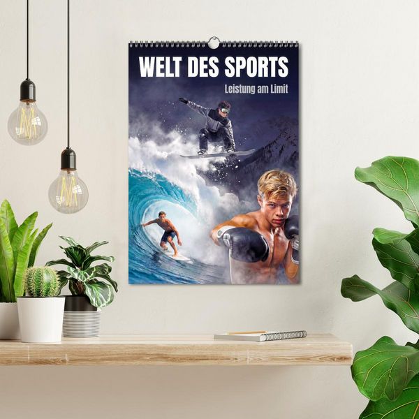 Produktbild: Welt des Sports &ndash; Leistung am Limit (Wandkalender 2027 DIN A3 hoch), CALVENDO Monatskalender