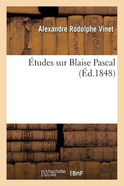 Produktbild: &Eacute;tudes sur Blaise Pascal