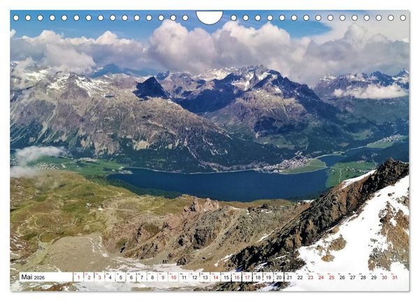 Produktbild: Majest&auml;tische Alpen (Wandkalender 2026 DIN A4 quer), CALVENDO Monatskalender
