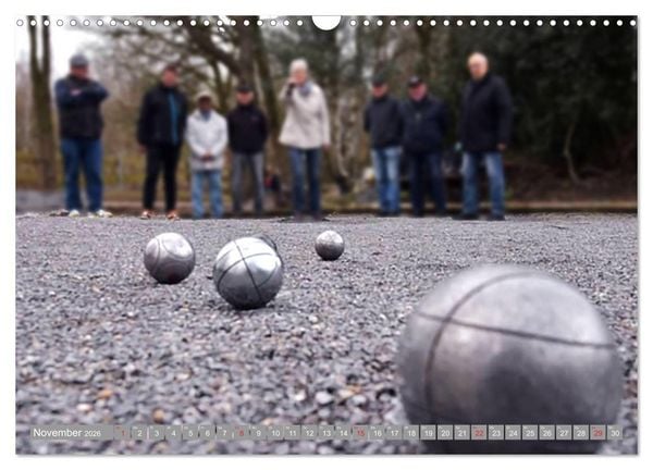Produktbild: Boule. Konzentration - Sport - Entspannung (Wandkalender 2026 DIN A3 quer), CALVENDO Monatskalender