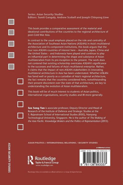 Produktbild: Multilateral Asian Security Architecture