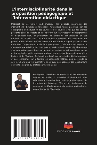 Produktbild: L'interdisciplinarit&eacute; dans la proposition p&eacute;dagogique et l'intervention didactique