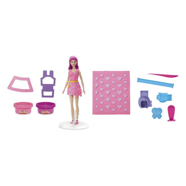 Produktbild: Play-Doh Barbie Herzen & Haare
