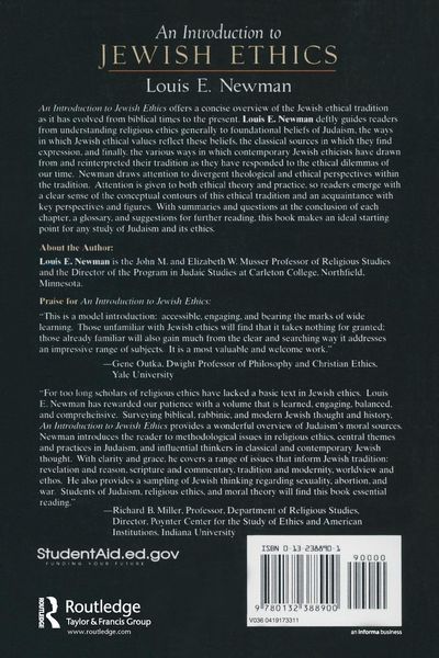Produktbild: Introduction to Jewish Ethics