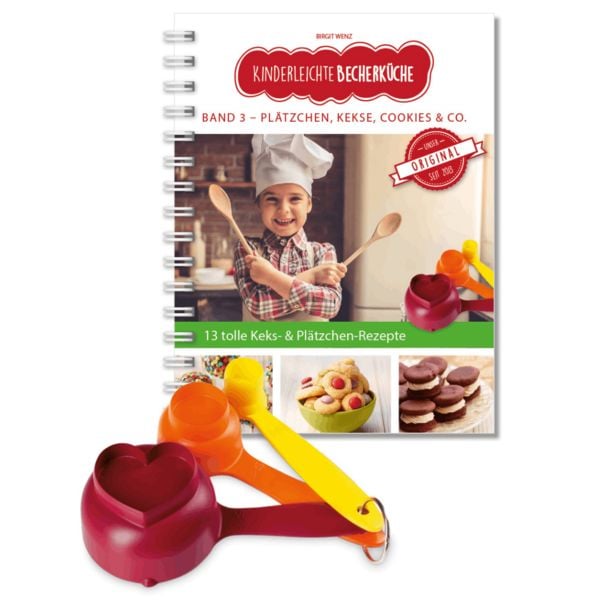 Produktbild: Kinderleichte Becherk&uuml;che - Pl&auml;tzchen, Kekse, Cookies & Co. (Band 3)