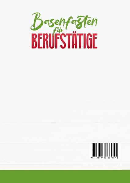 Produktbild: Basenfasten f&uuml;r Berufst&auml;tige
