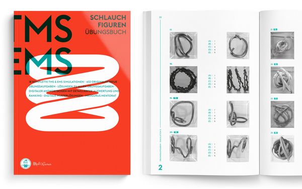 Produktbild: MedGurus - TMS &Uuml;bungsbuch Schlauchfiguren