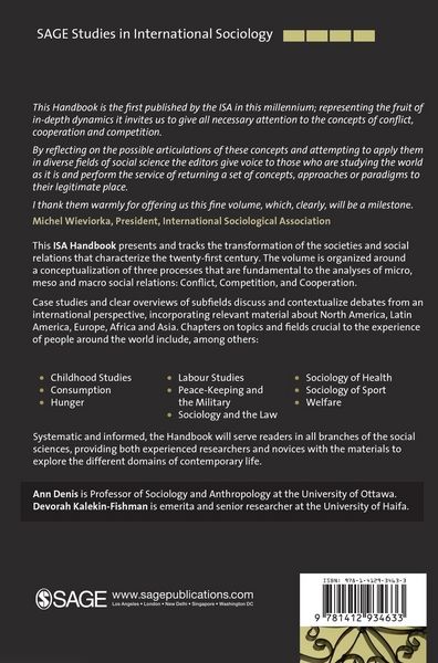 Produktbild: The ISA Handbook in Contemporary Sociology