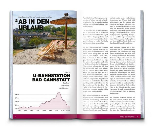 Produktbild: Die 45 sch&ouml;nsten Fahrradtouren f&uuml;r Camper S&uuml;ddeutschland & &Ouml;sterreich
