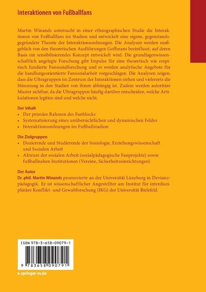 Produktbild: Interaktionen von Fu&szlig;ballfans