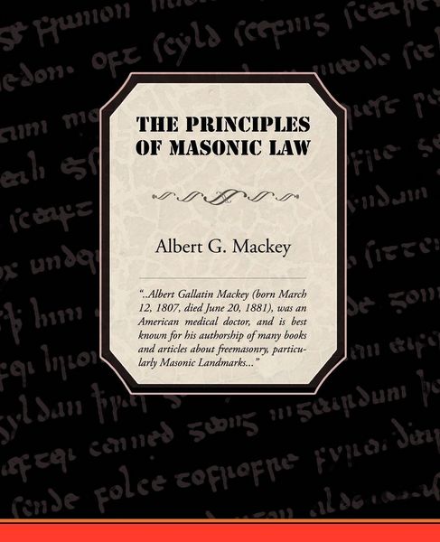 Produktbild: The Principles of Masonic Law