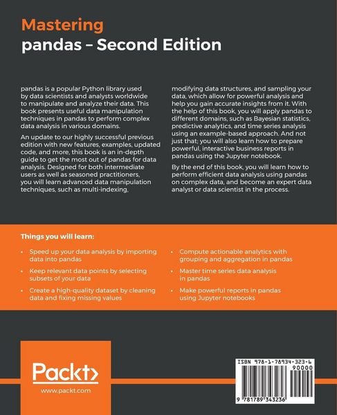 Produktbild: Mastering Pandas