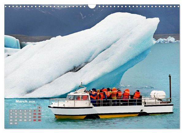 Produktbild: Natural Wonders, Fascinating Places in The World (Wall Calendar 2026 DIN A3 landscape), CALVENDO 12 Month Wall Calendar