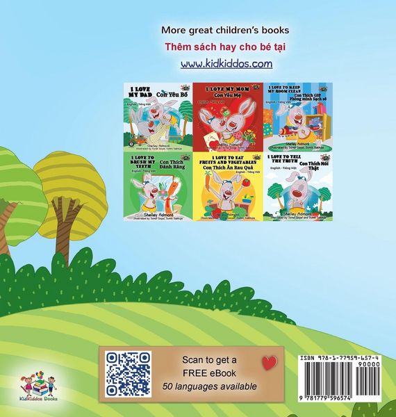 Produktbild: I Love Summer (English Vietnamese Bilingual Children's Book)