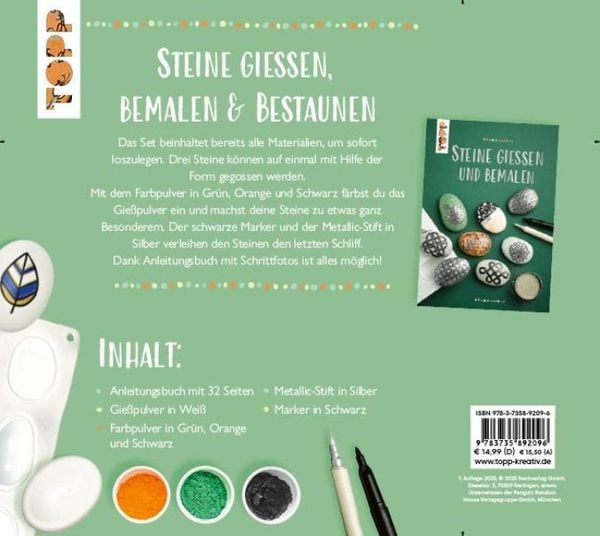 Produktbild: Kreativ-Set - Steine gießen