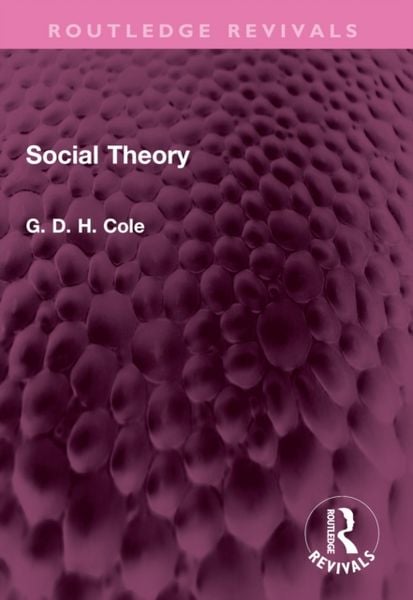 Produktbild: Cole, G: Social Theory