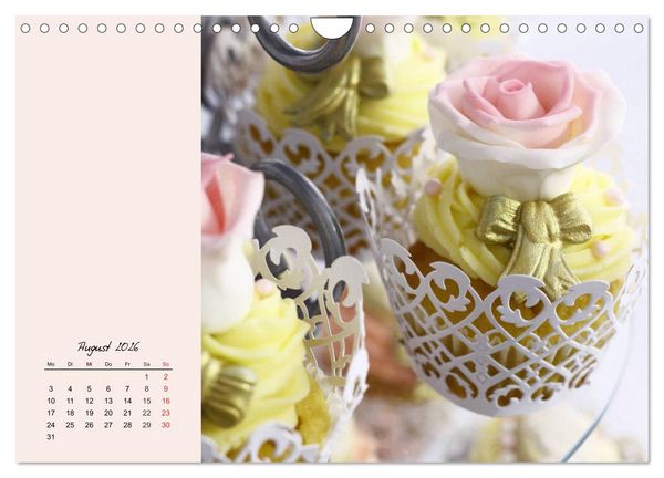 Produktbild: Bunte Torten und Cremen. Ein leckerer Augenschmaus (Wandkalender 2026 DIN A4 quer), CALVENDO Monatskalender