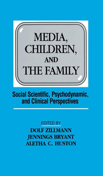 Produktbild: Media, Children, and the Family
