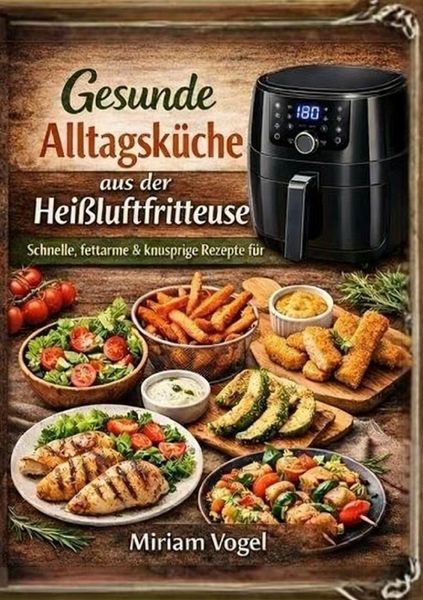 Produktbild: Gesunde Alltagsk&uuml;che aus der Hei&szlig;luftfritteuse