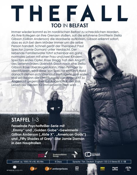 Produktbild: The Fall - Tod in Belfast/Staffel 1-3 [3 BRs]
