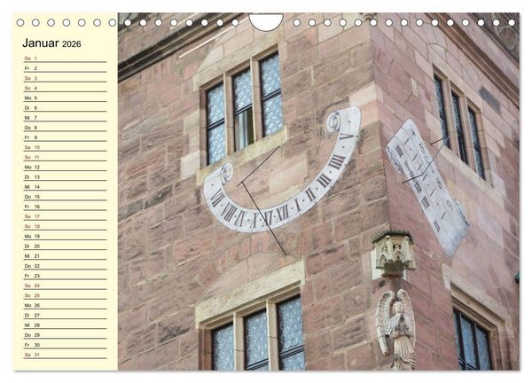 Produktbild: N&uuml;rnbergs Altstadt erleben (Wandkalender 2026 DIN A4 quer), CALVENDO Monatskalender