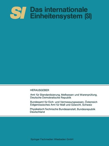 Produktbild: SI Das Internationale Einheitensystem