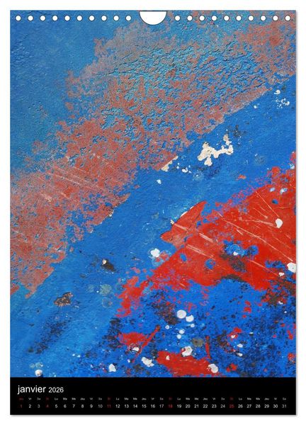 Produktbild: Les couleurs du temps sur le bois (Calendrier mural 2026 DIN A4 horizontal), CALVENDO calendrier mensuel