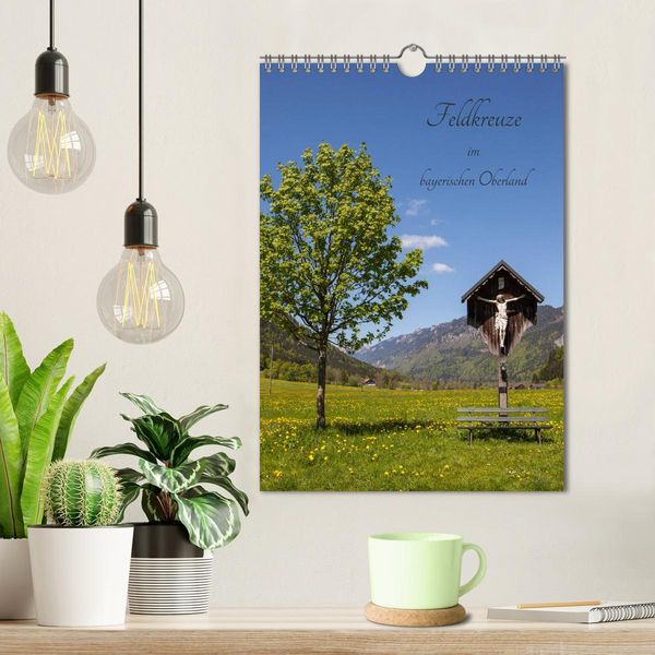 Produktbild: Feldkreuze im bayerischen Oberland (Wandkalender 2026 DIN A4 hoch), CALVENDO Monatskalender